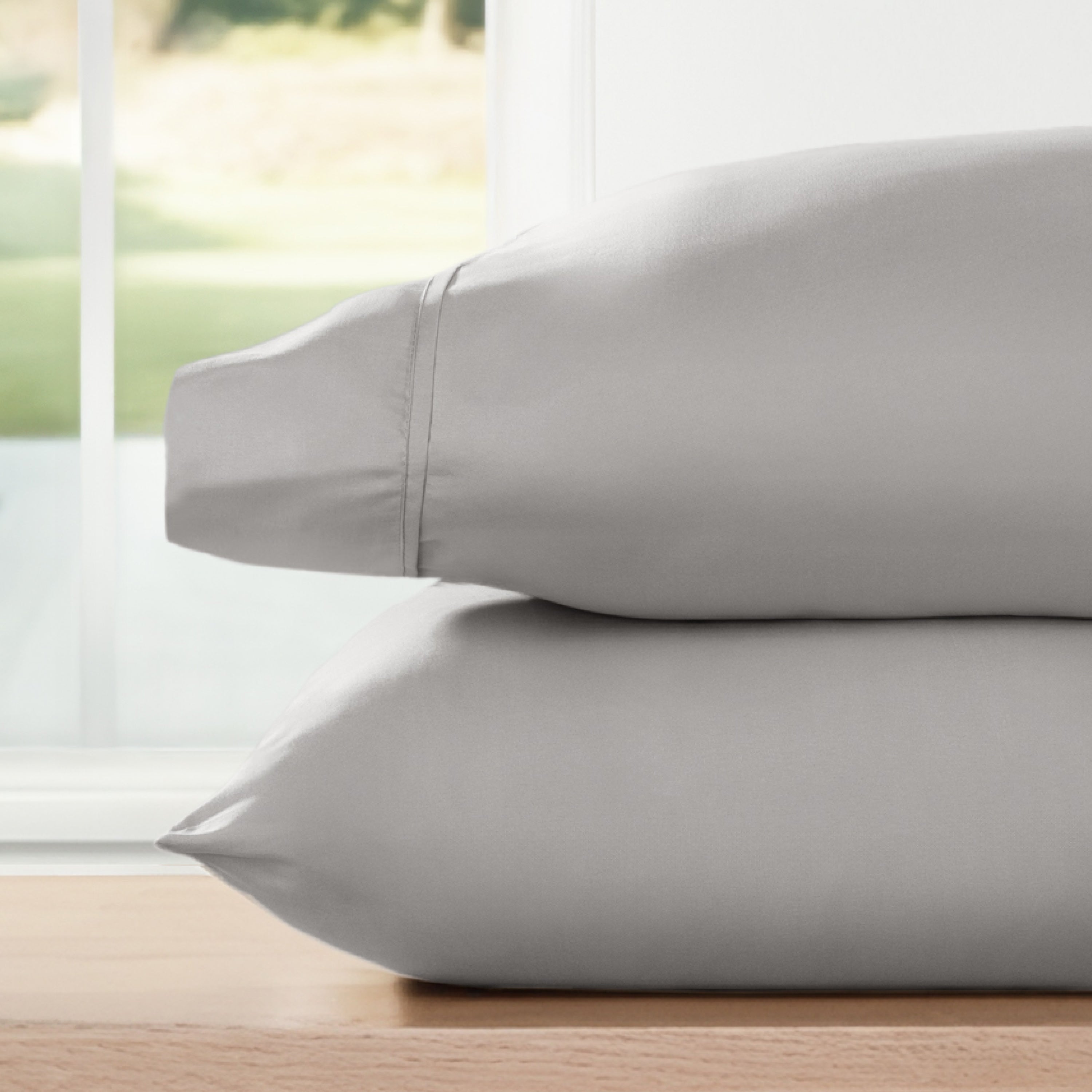 Double Brushed Pillowcase Set
