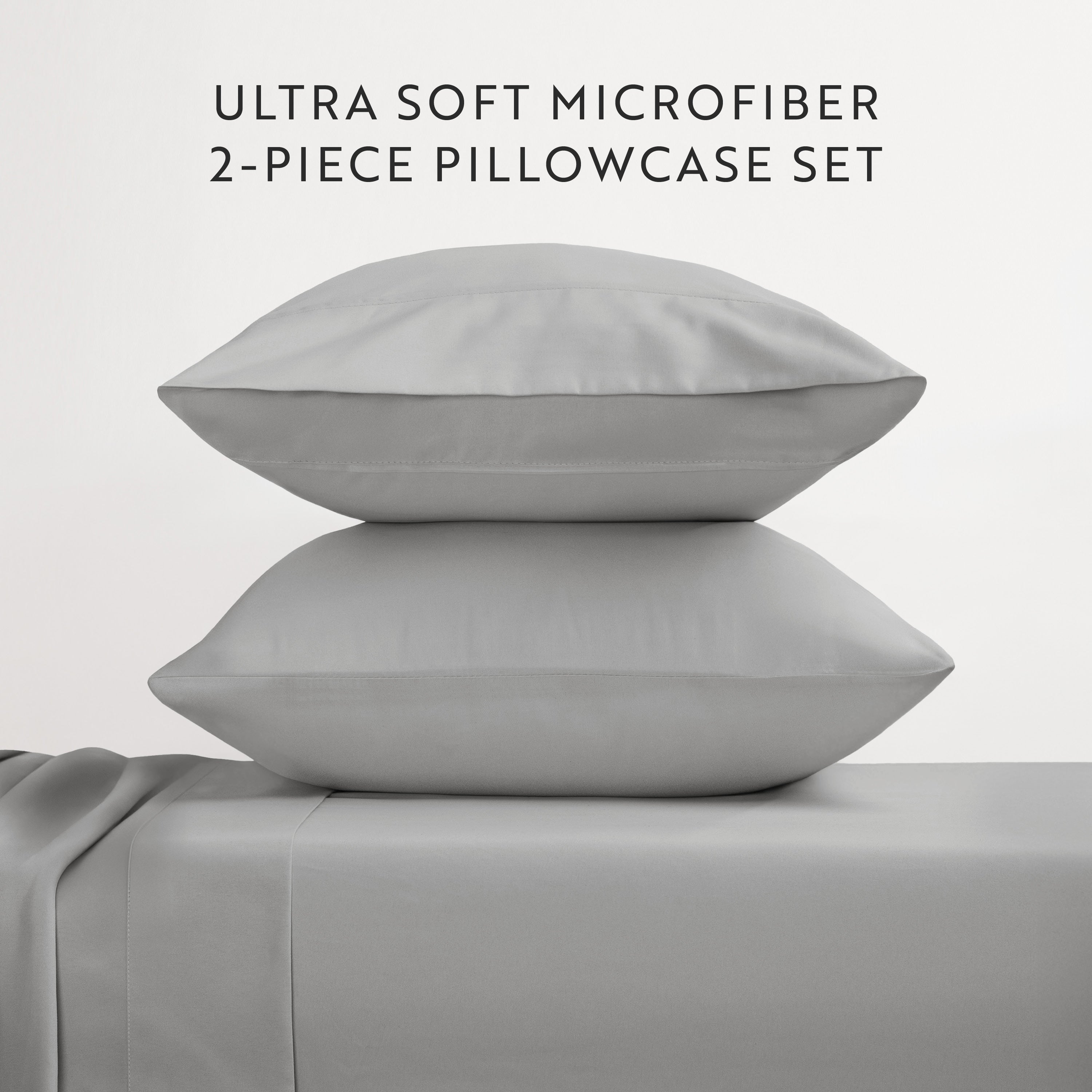 Double Brushed Pillowcase Set