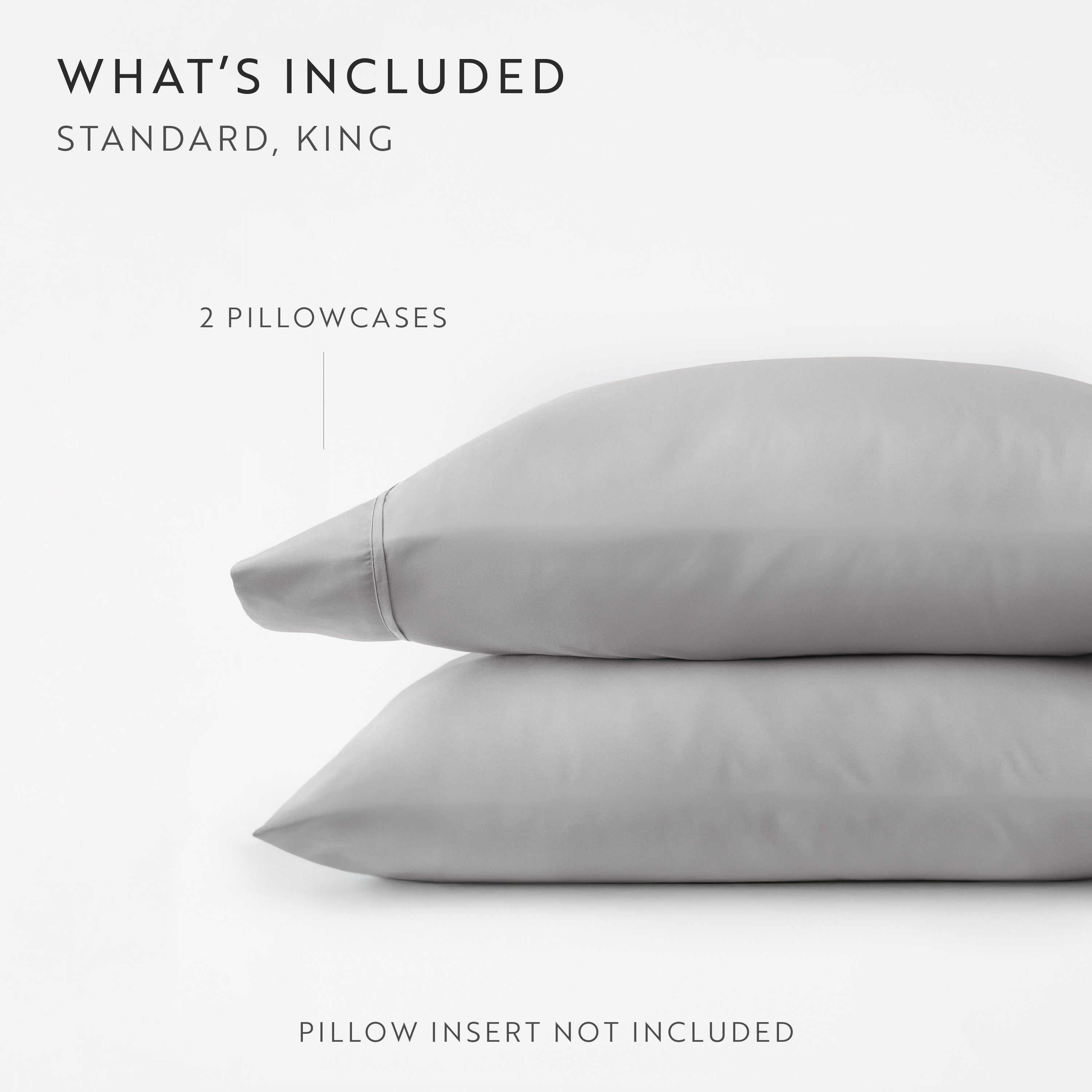 Double Brushed Pillowcase Set