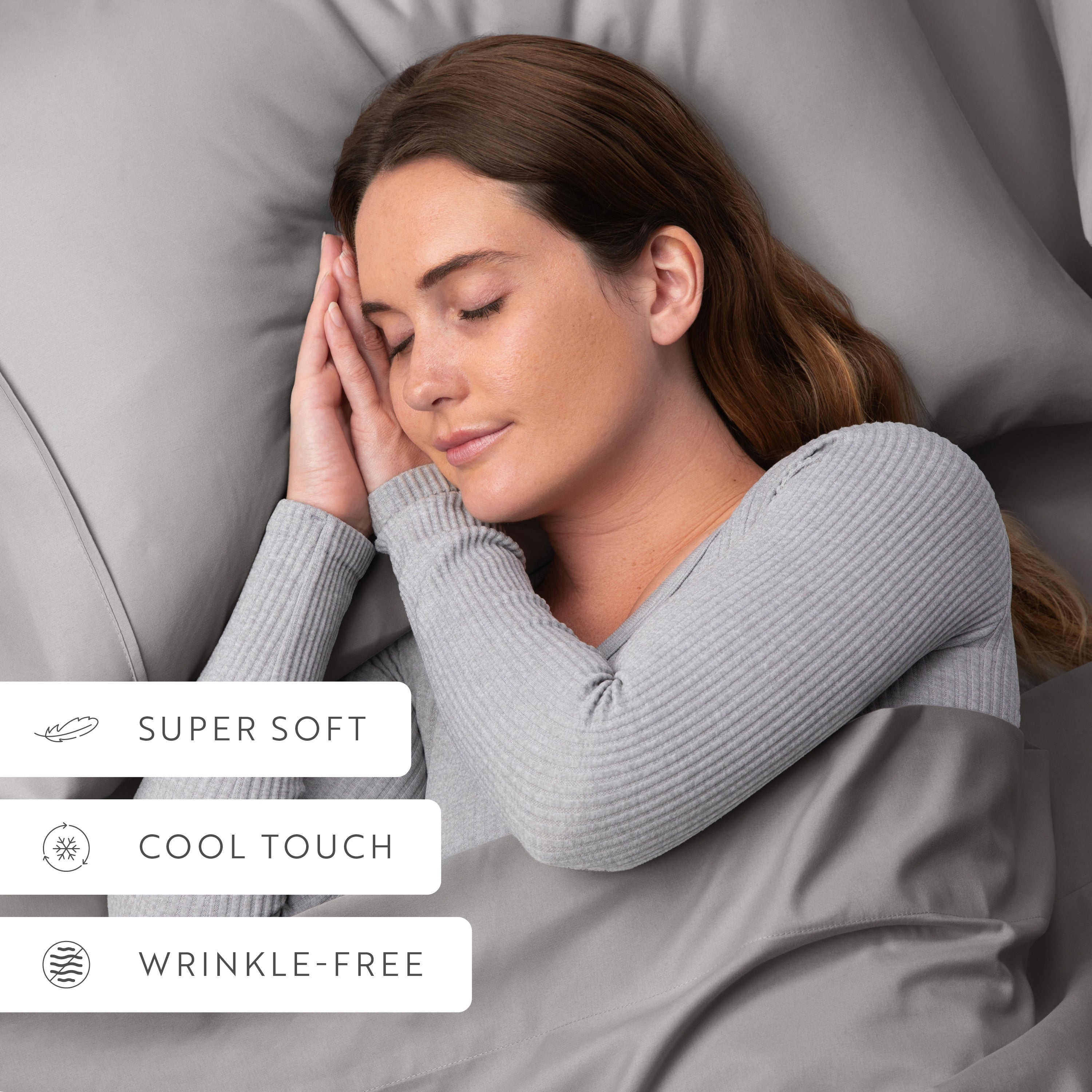 Double Brushed Pillowcase Set