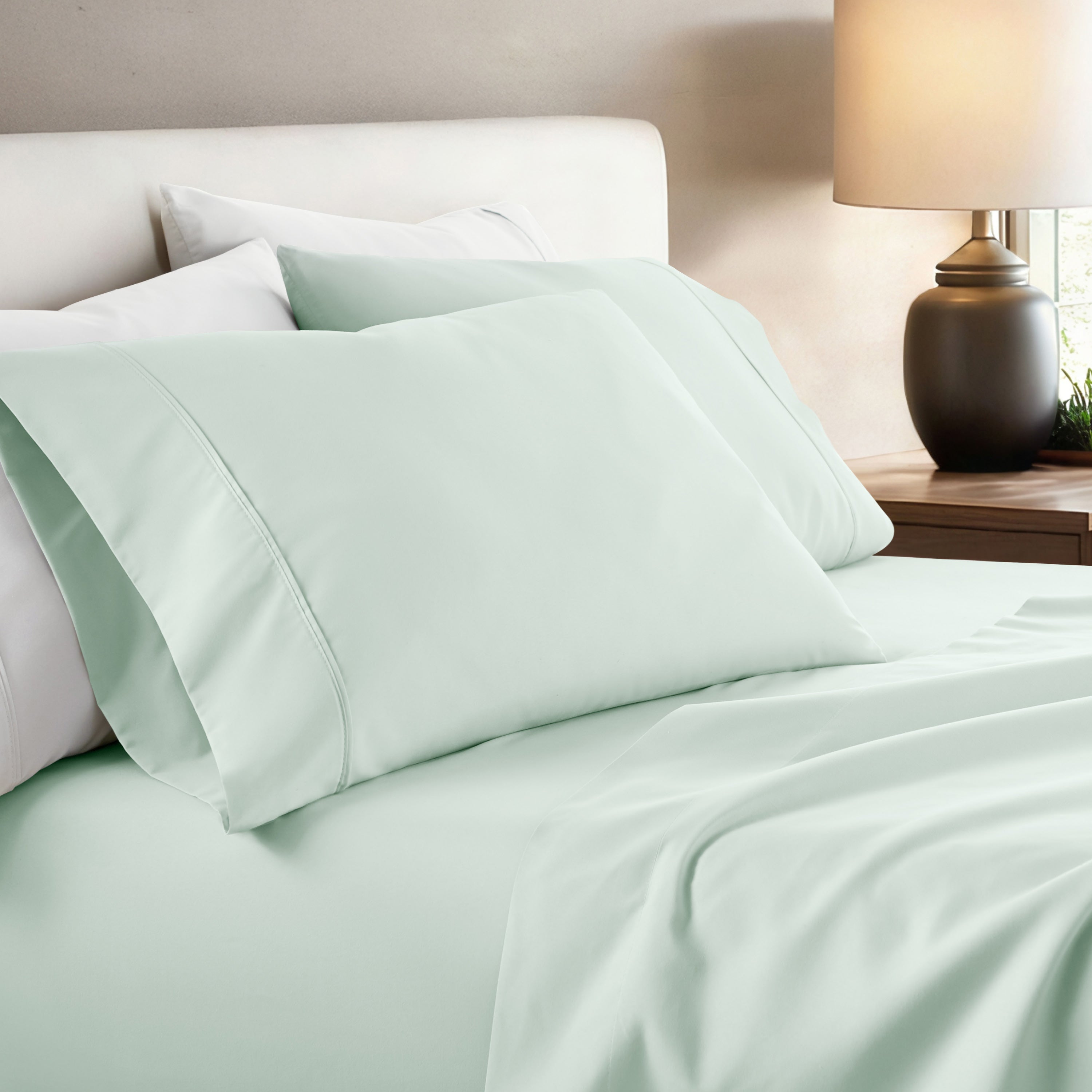Double Brushed Pillowcase Set