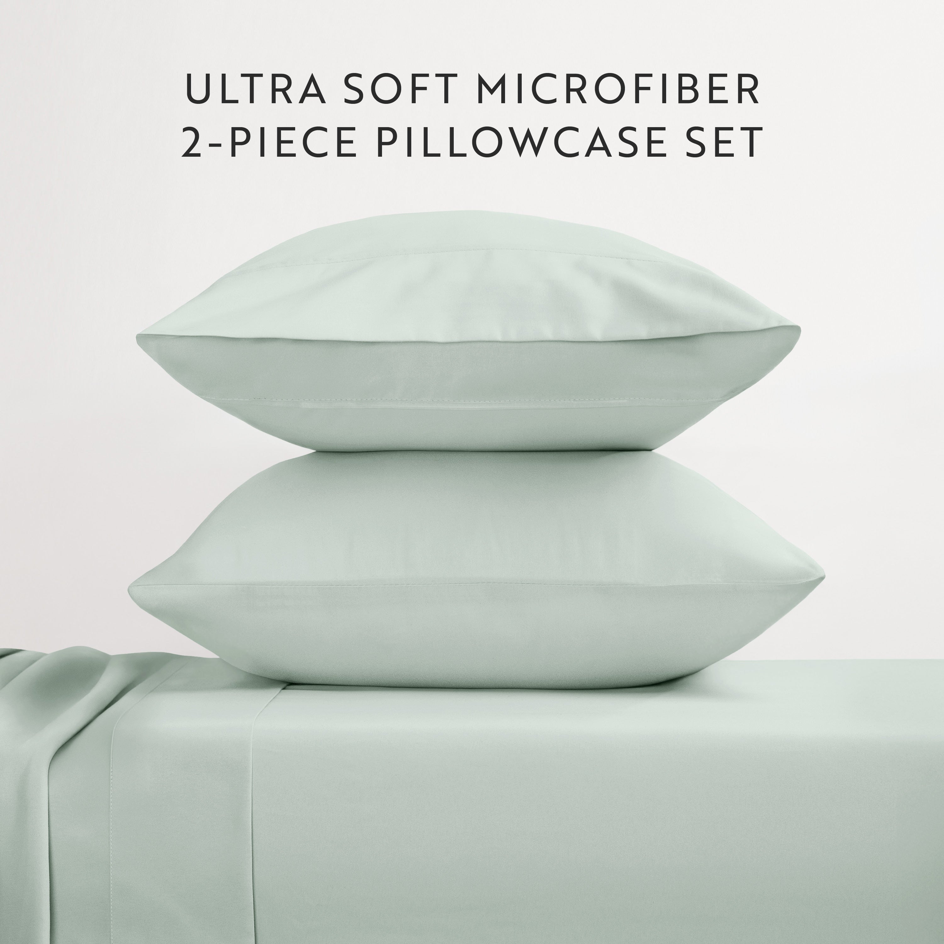 Double Brushed Pillowcase Set
