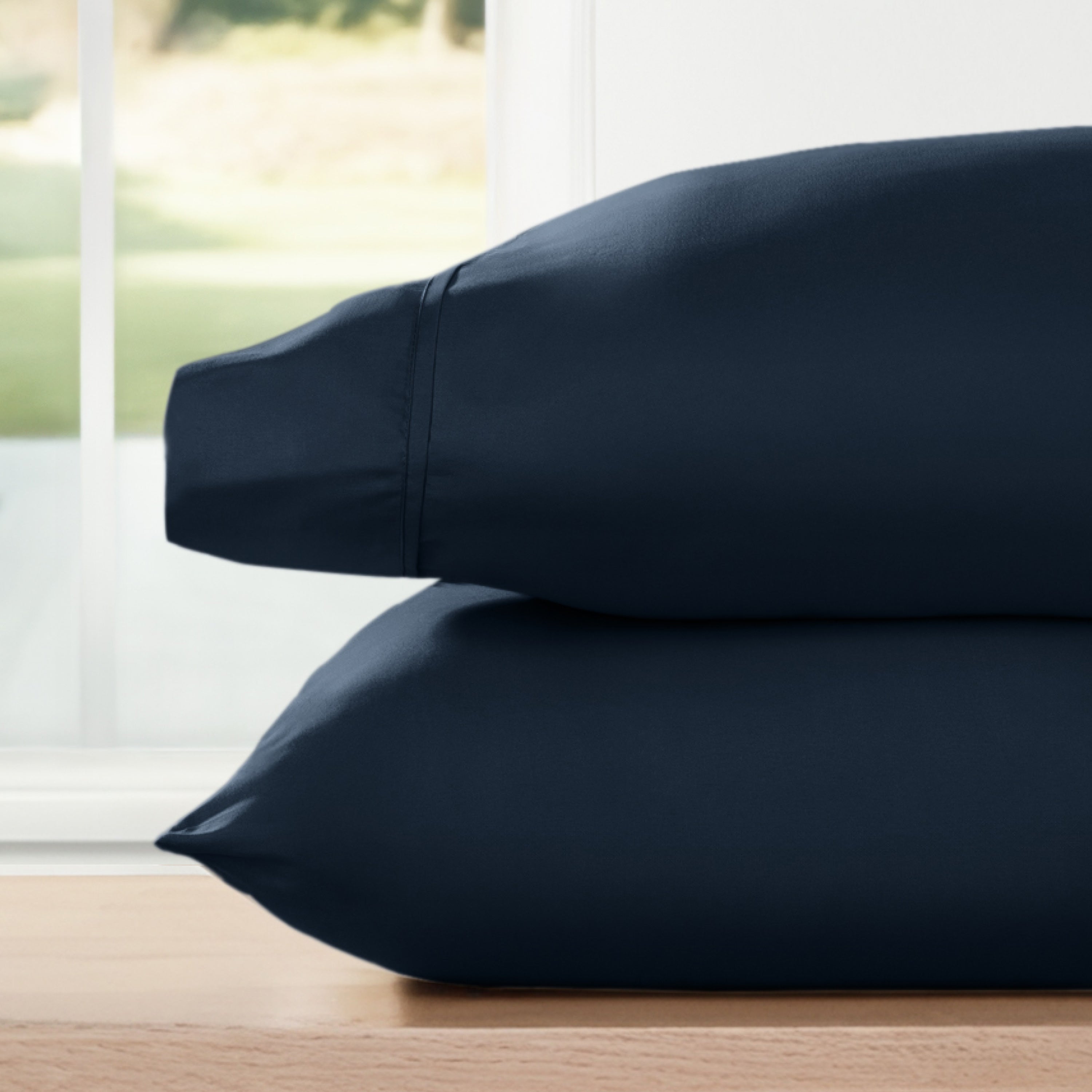 Double Brushed Pillowcase Set