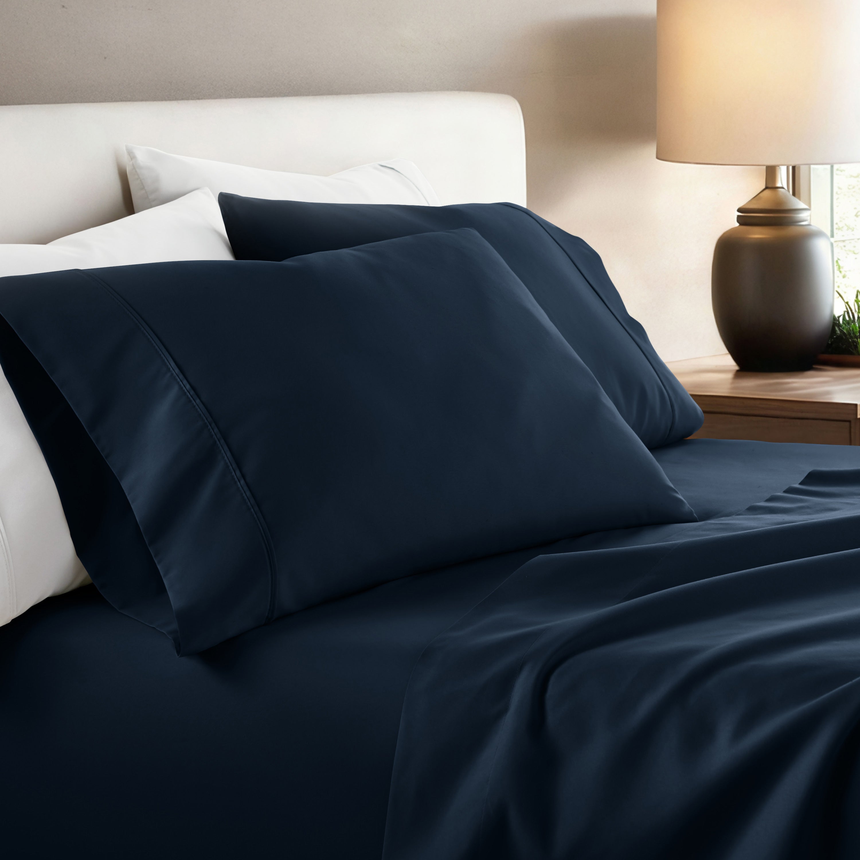 Double Brushed Pillowcase Set
