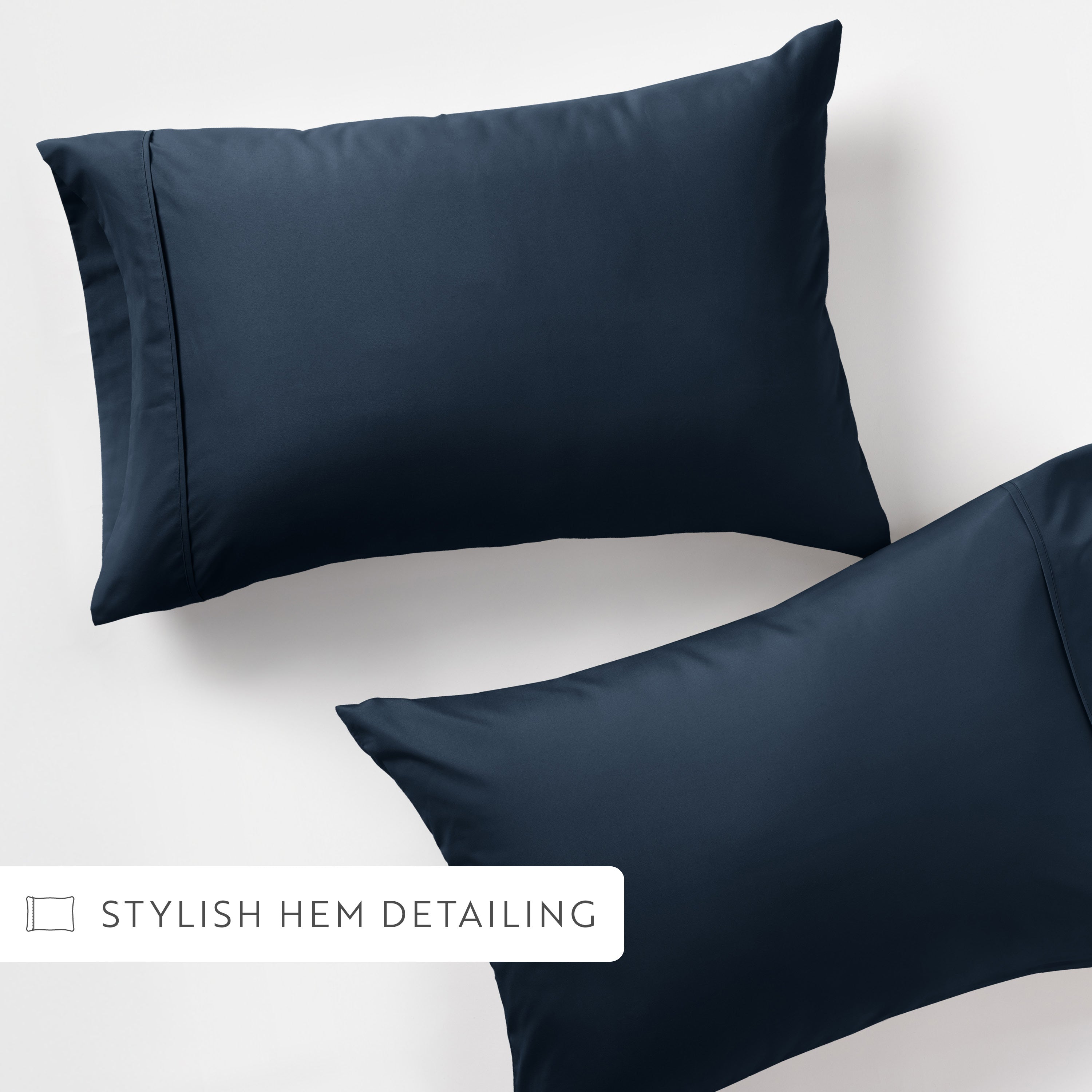 Double Brushed Pillowcase Set