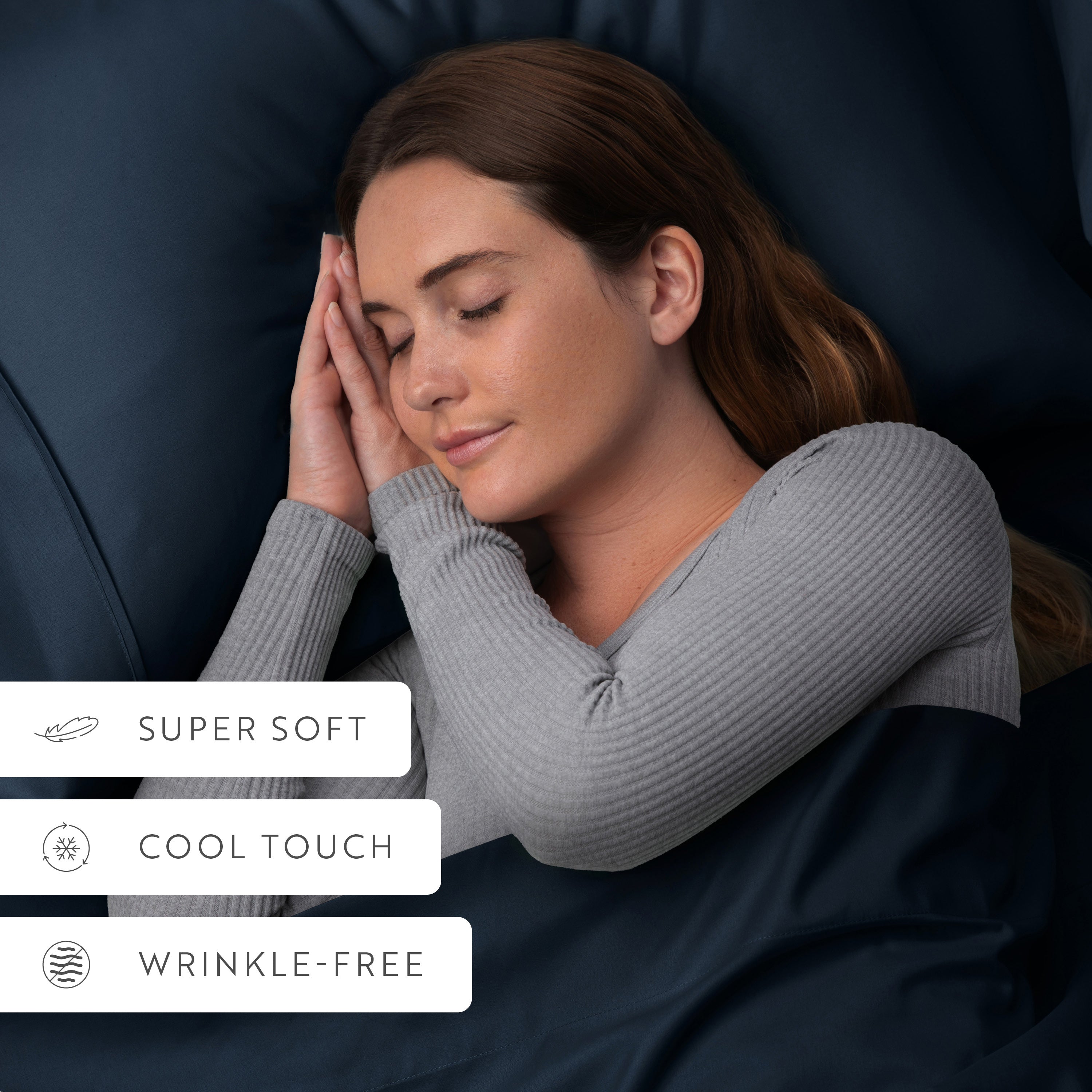 Double Brushed Pillowcase Set