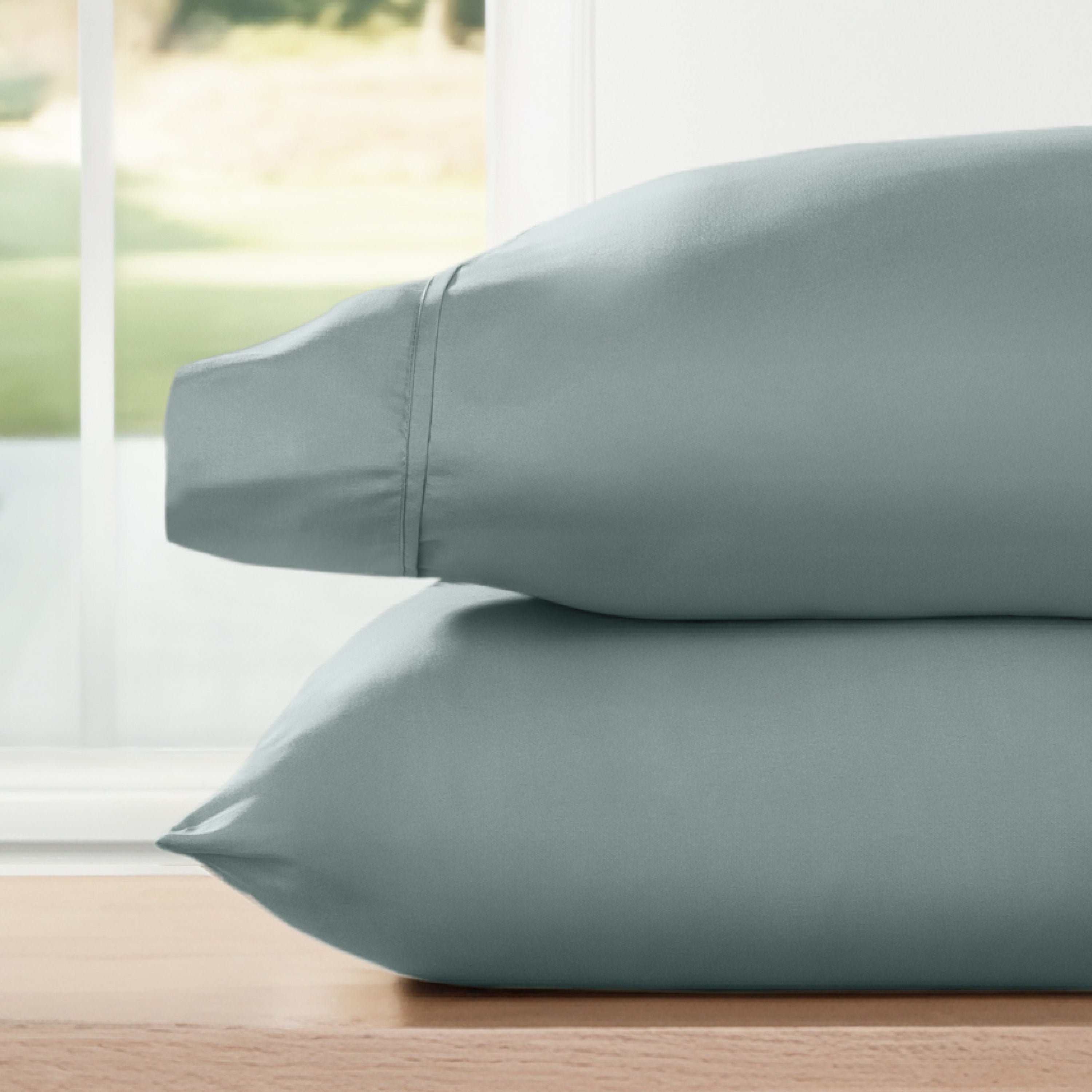 Double Brushed Pillowcase Set