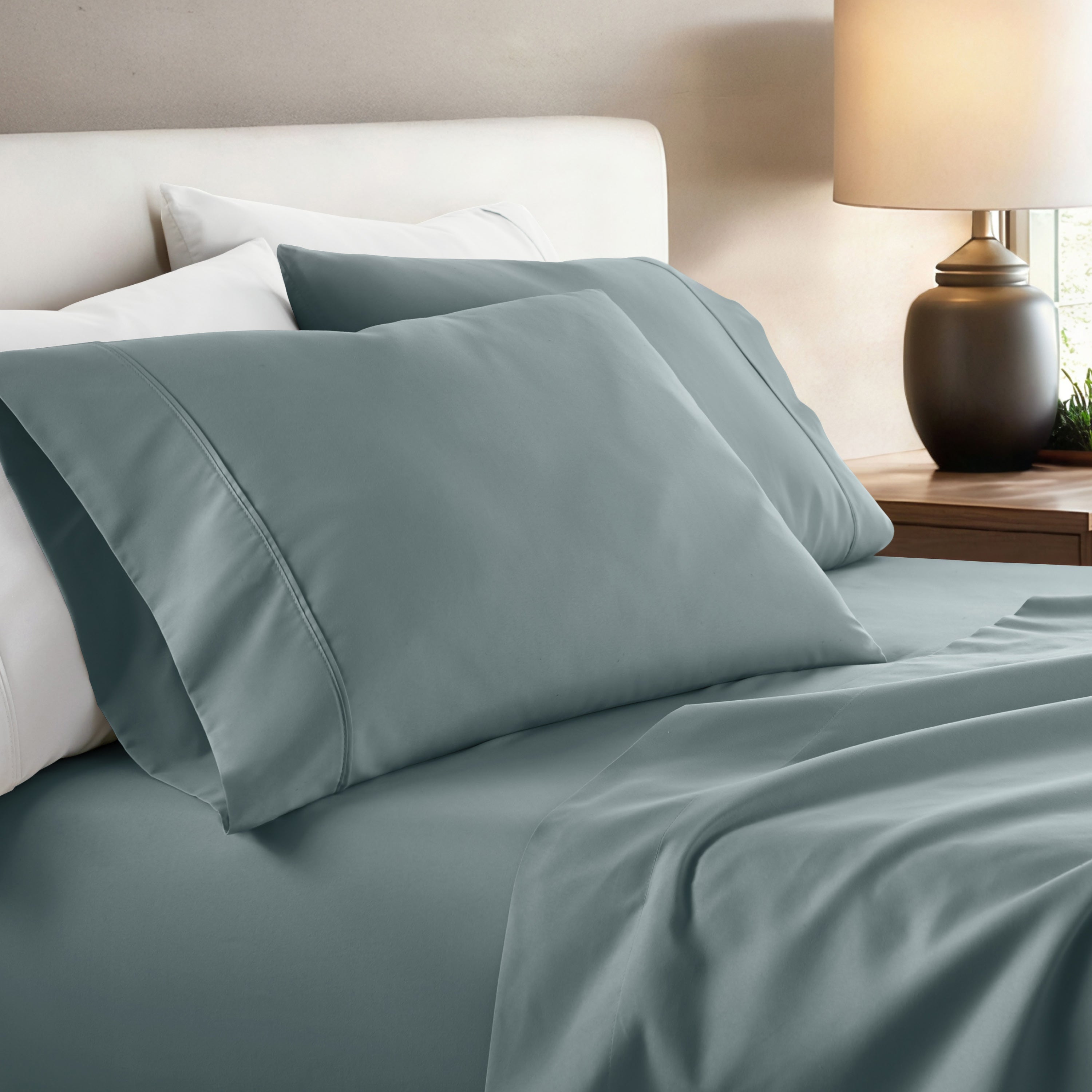 Double Brushed Pillowcase Set