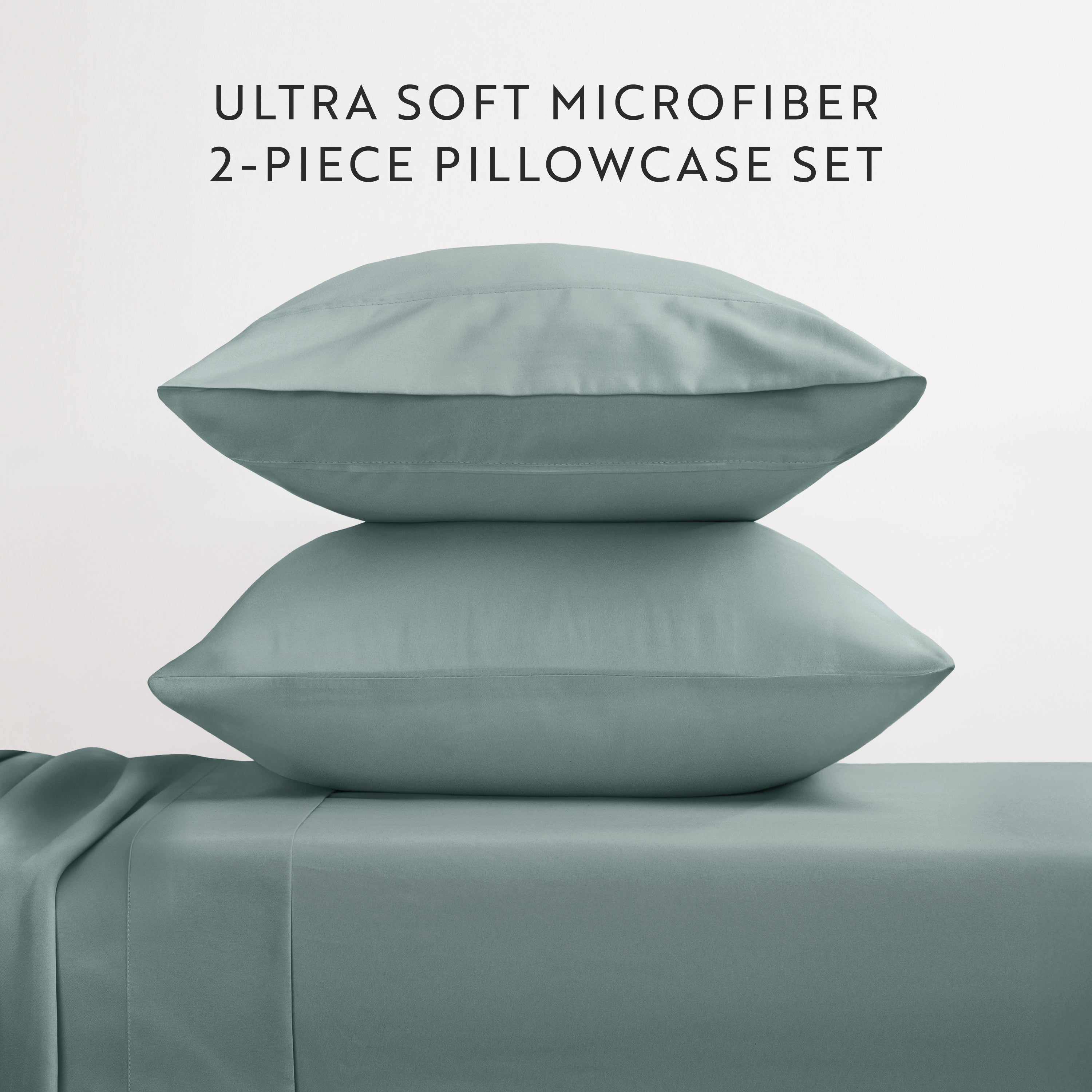 Double Brushed Pillowcase Set