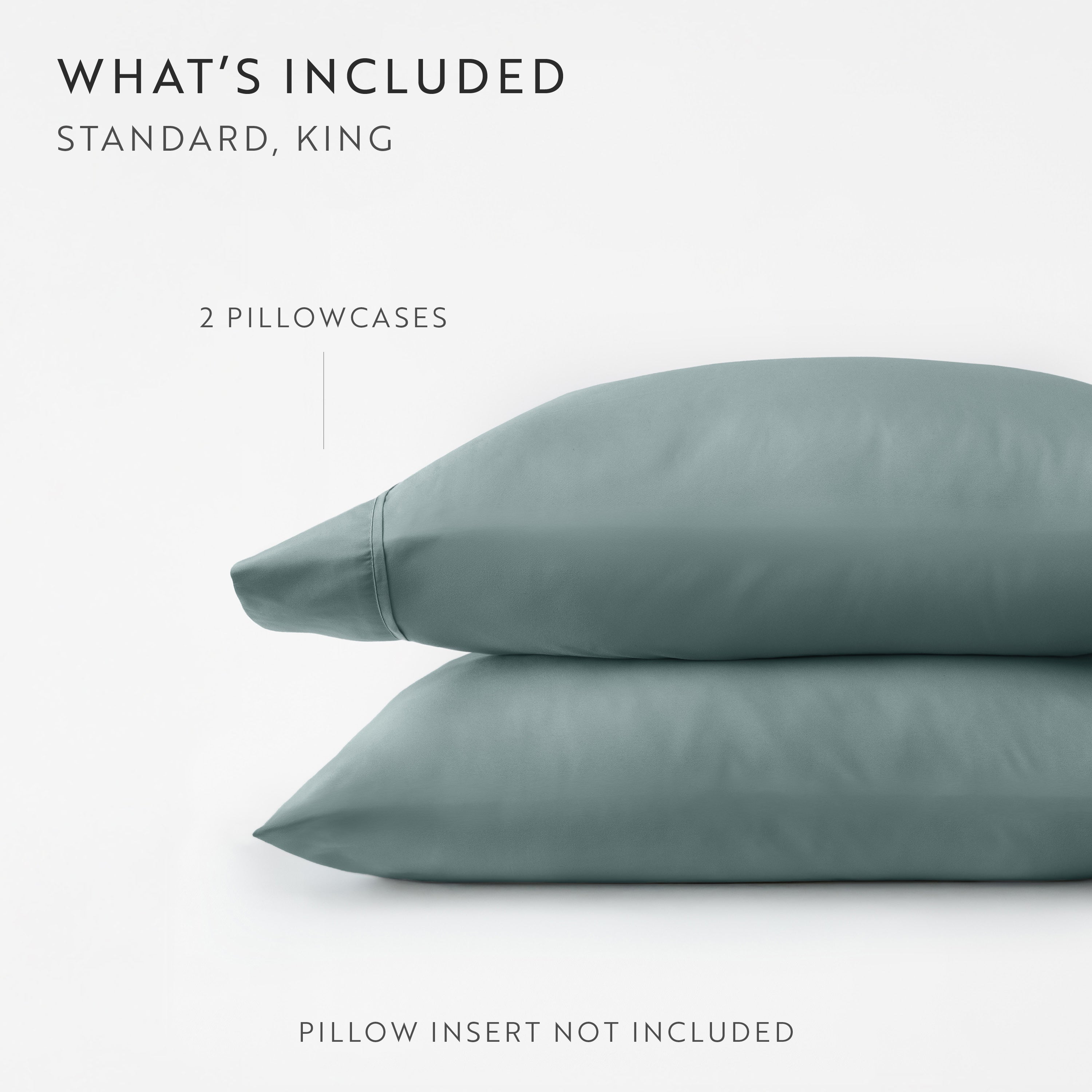 Double Brushed Pillowcase Set