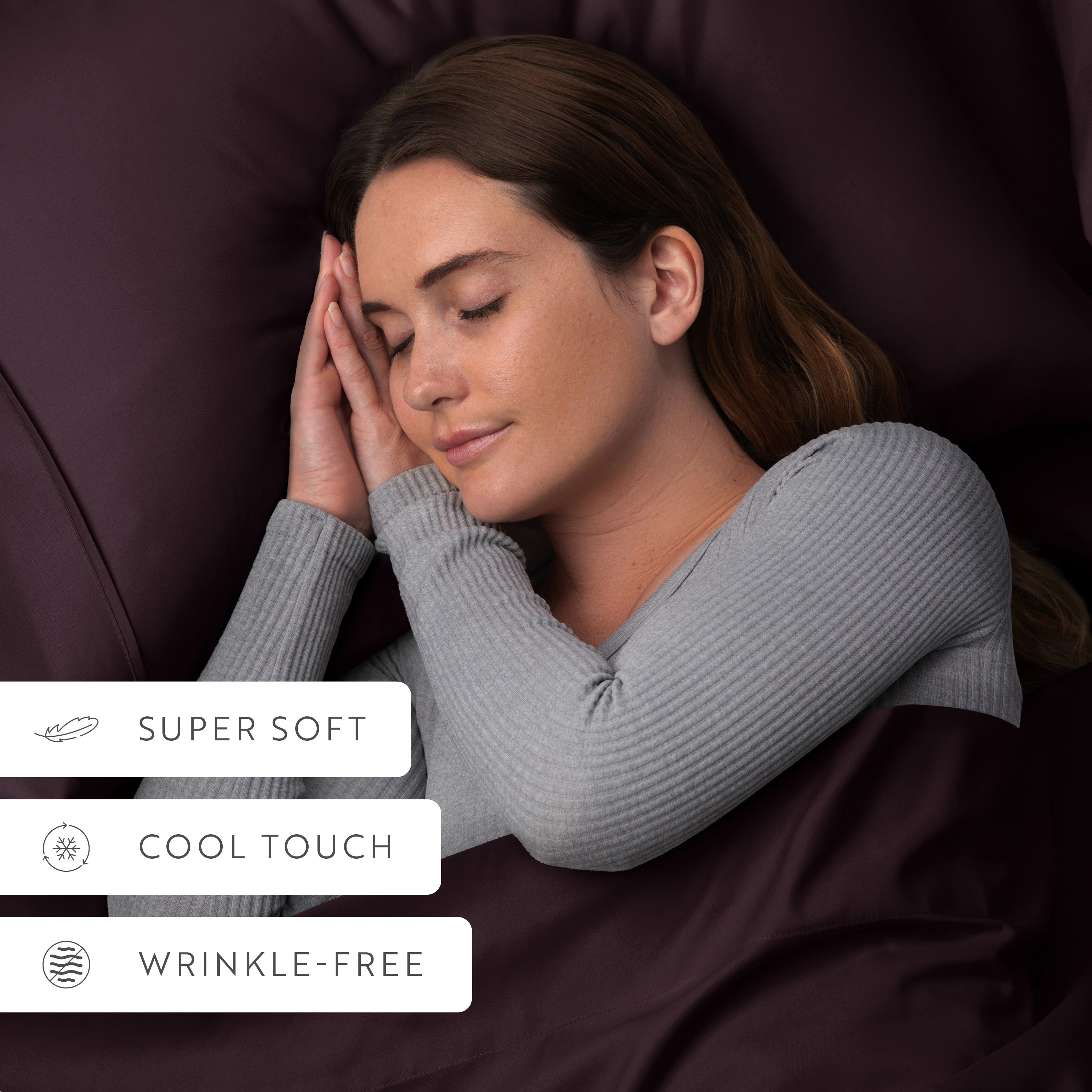 Double Brushed Pillowcase Set