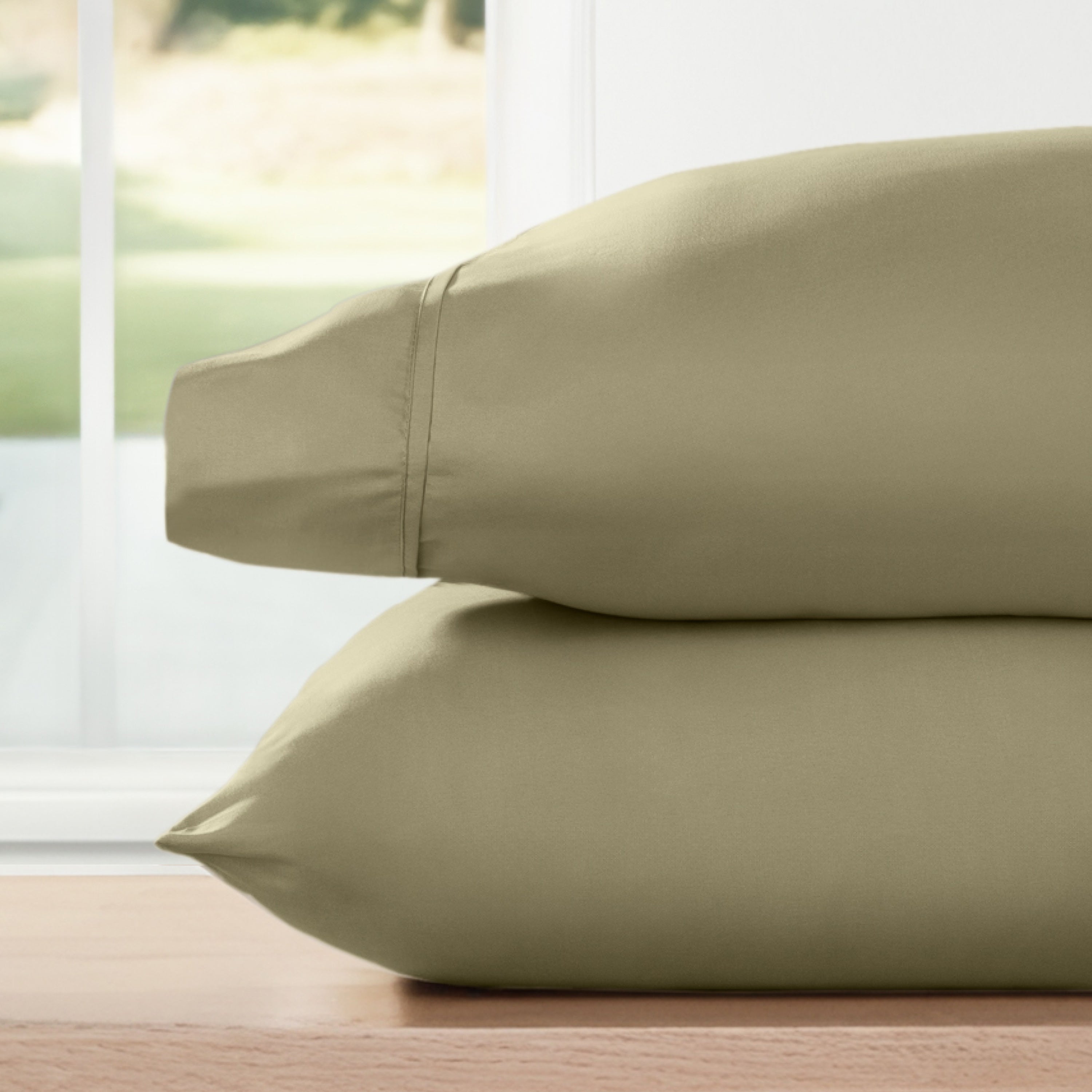 Double Brushed Pillowcase Set