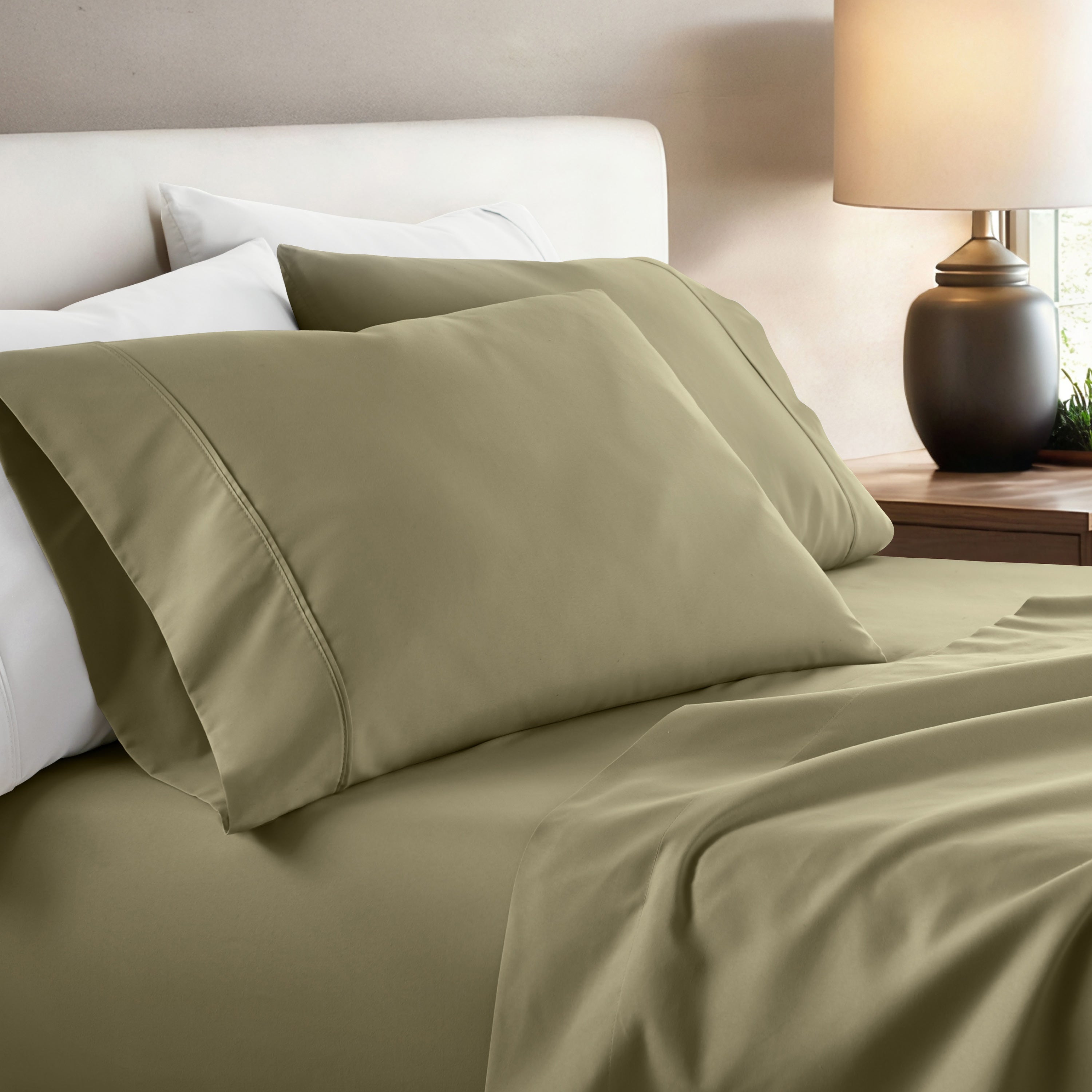 Double Brushed Pillowcase Set