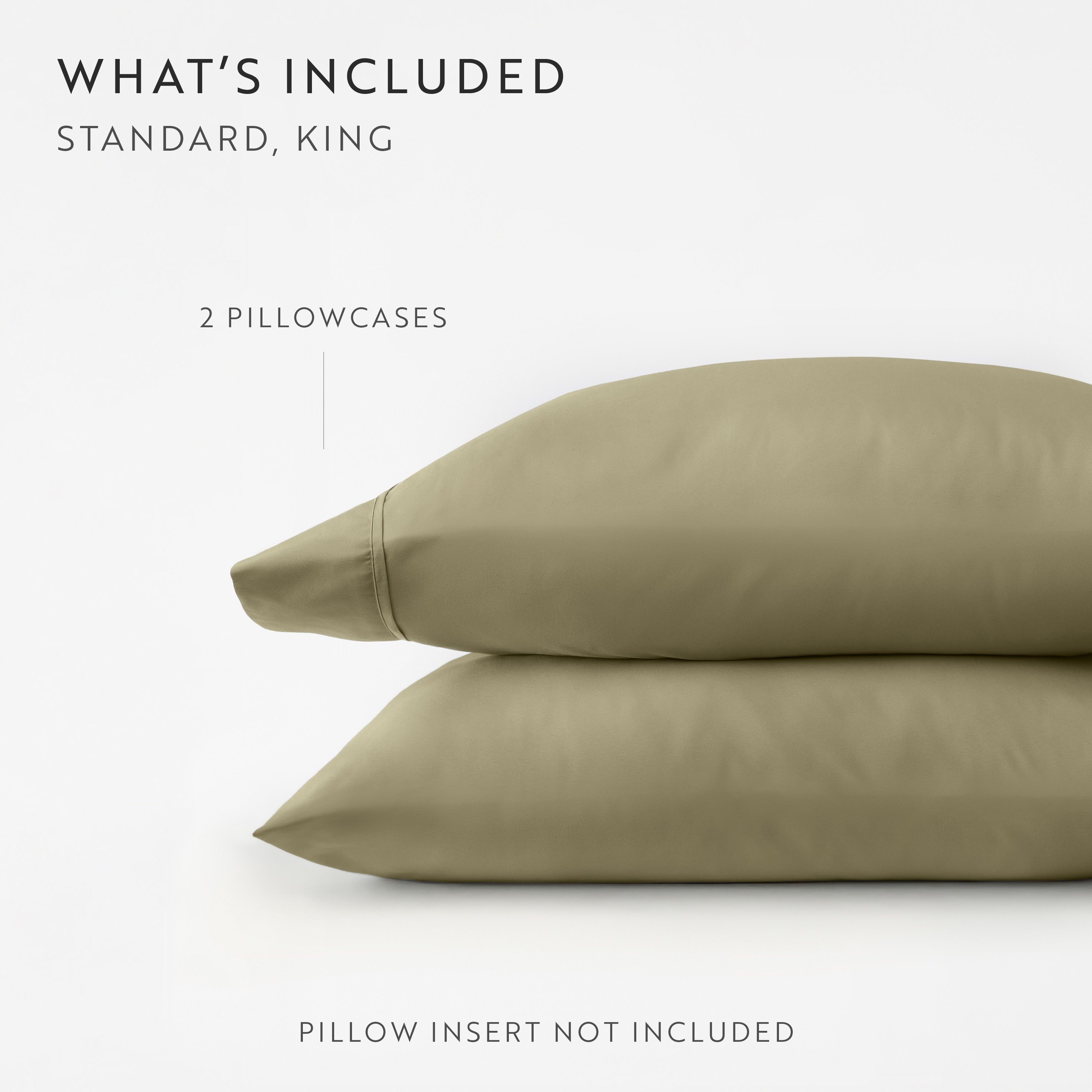 Double Brushed Pillowcase Set