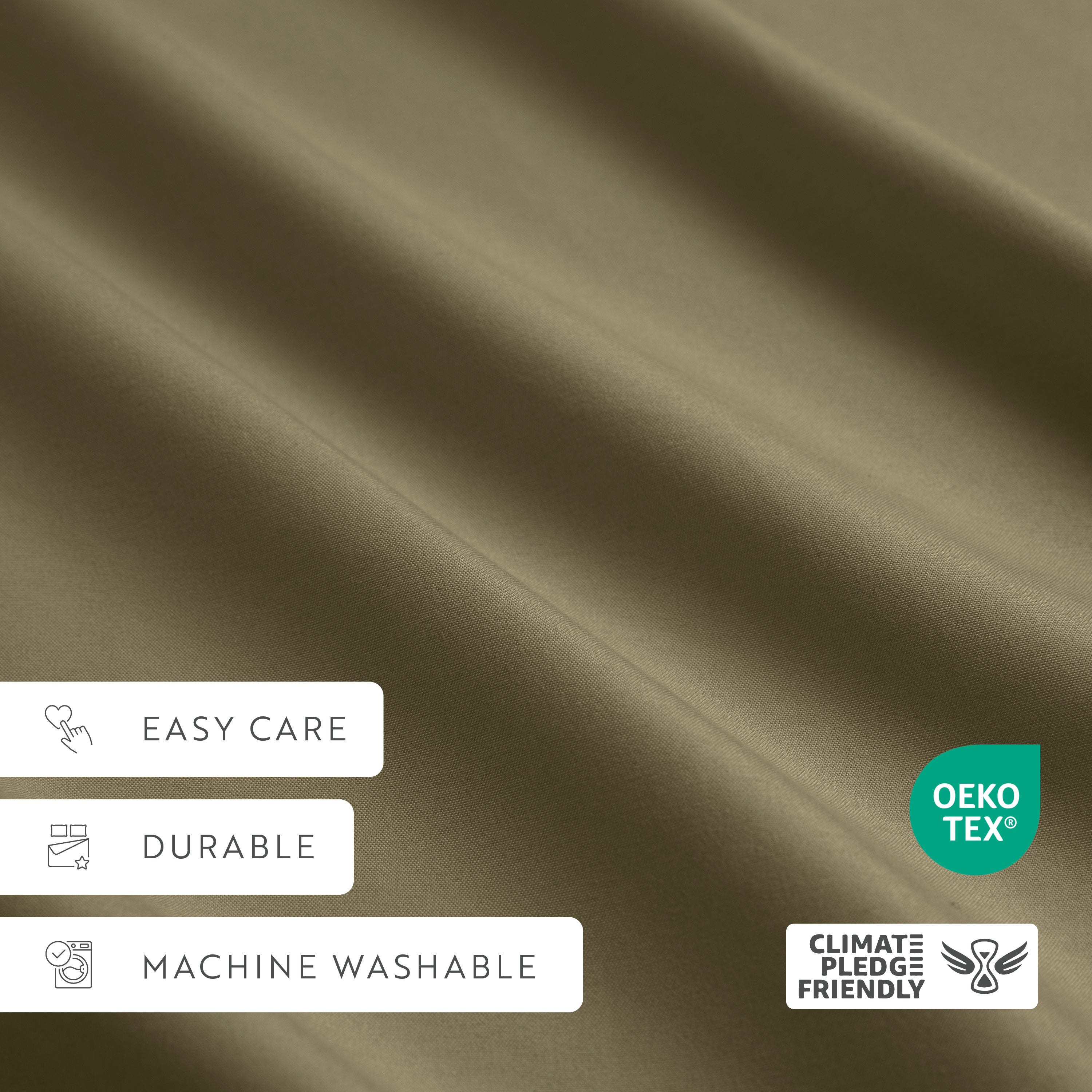Double Brushed Pillowcase Set