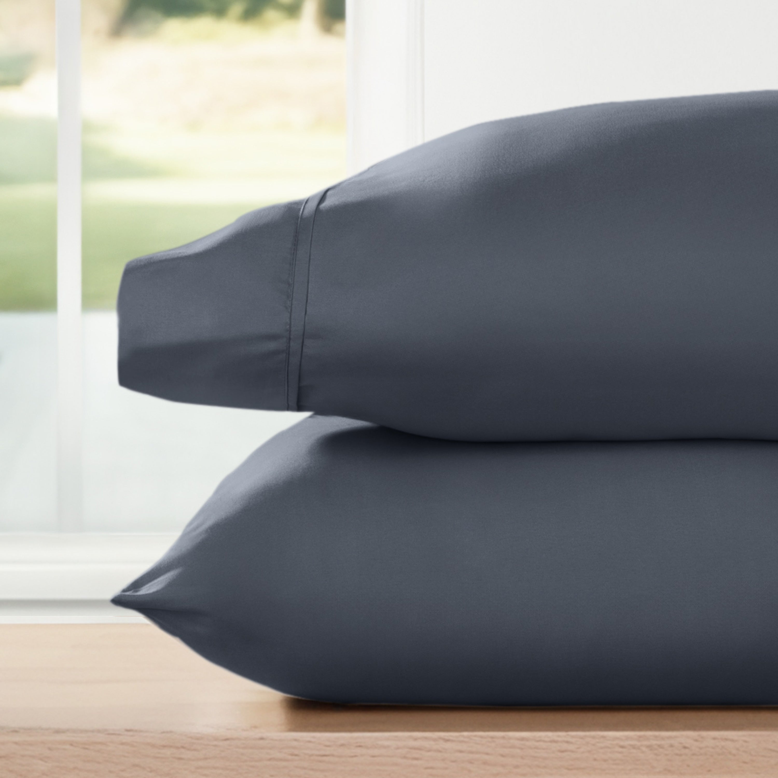 Double Brushed Pillowcase Set