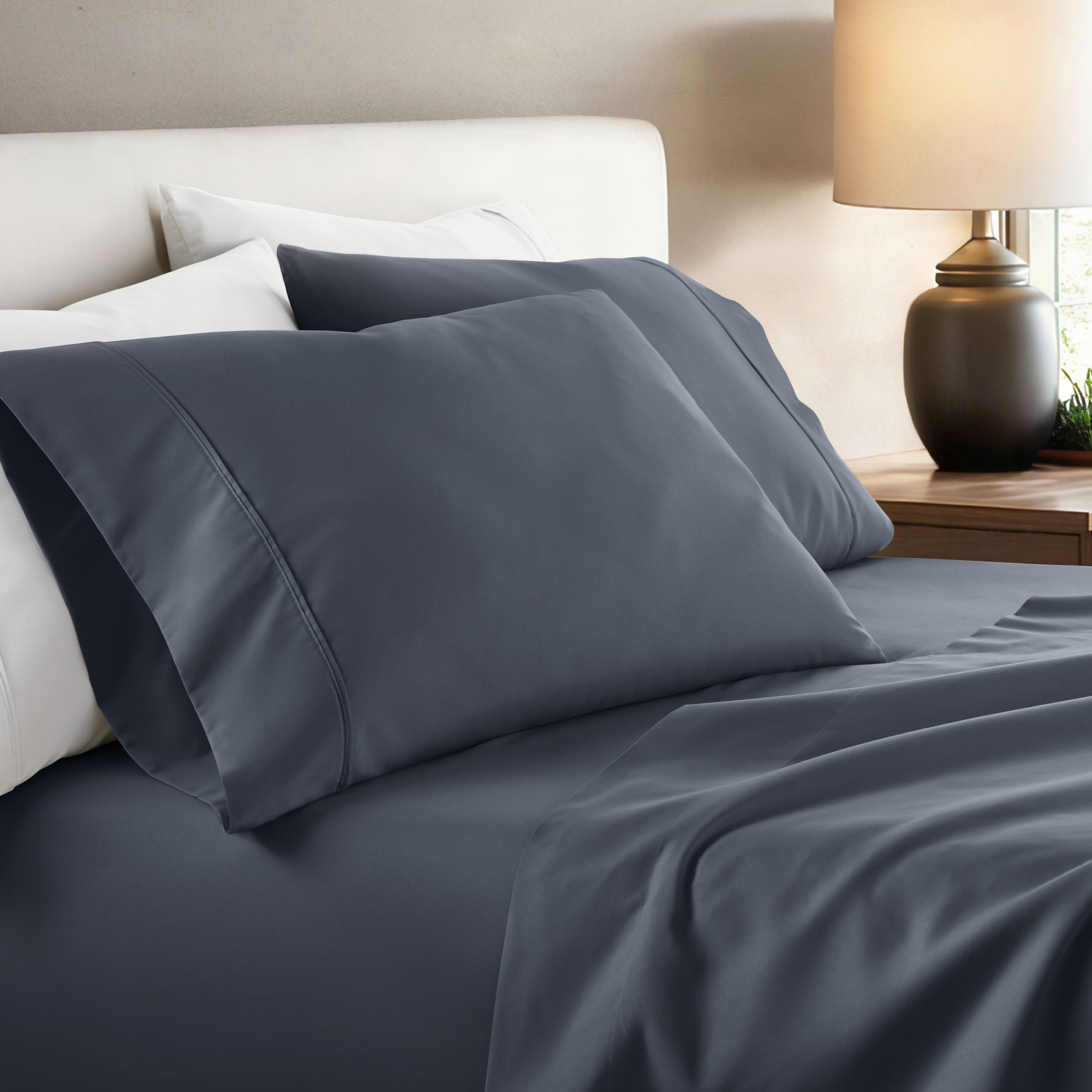 Double Brushed Pillowcase Set