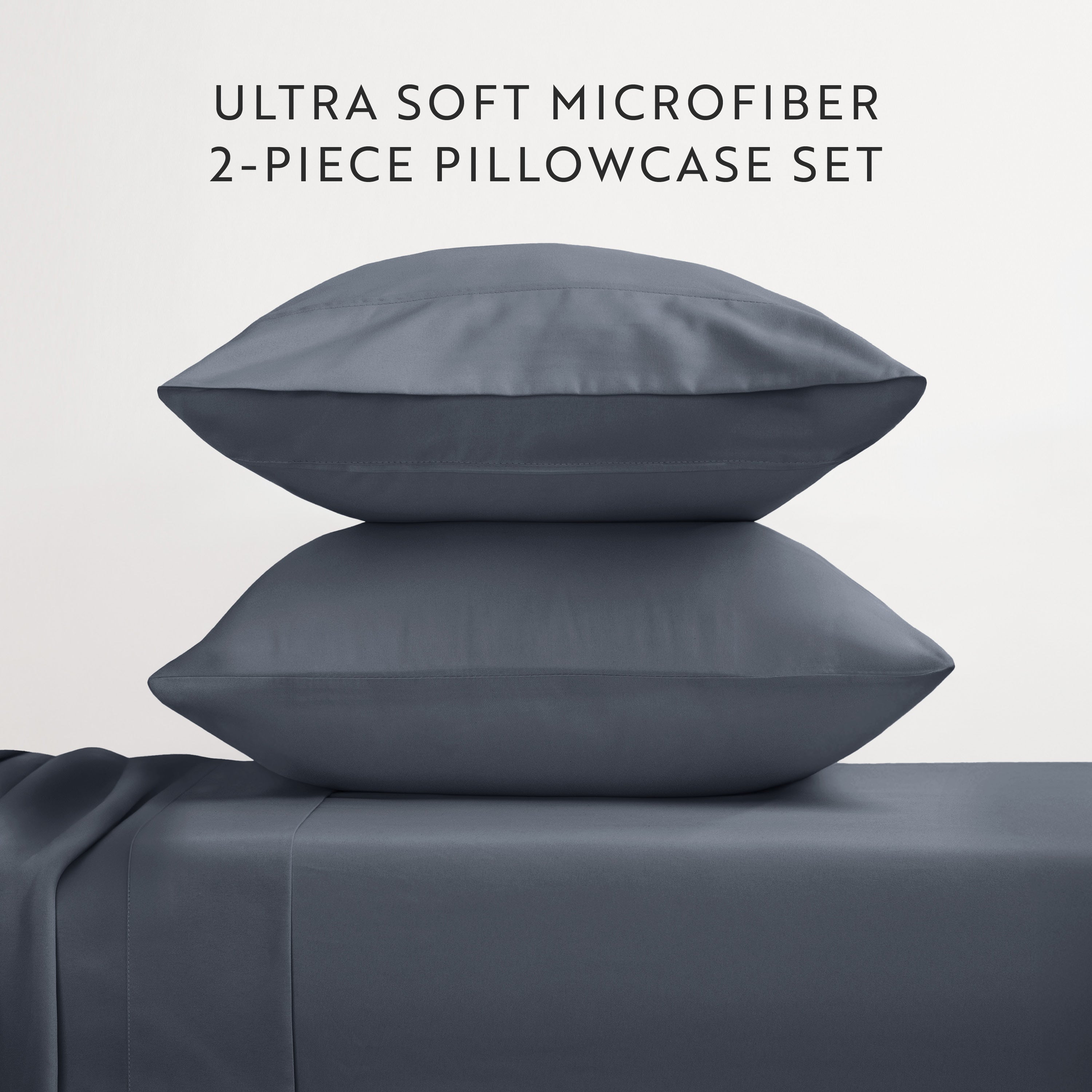 Double Brushed Pillowcase Set