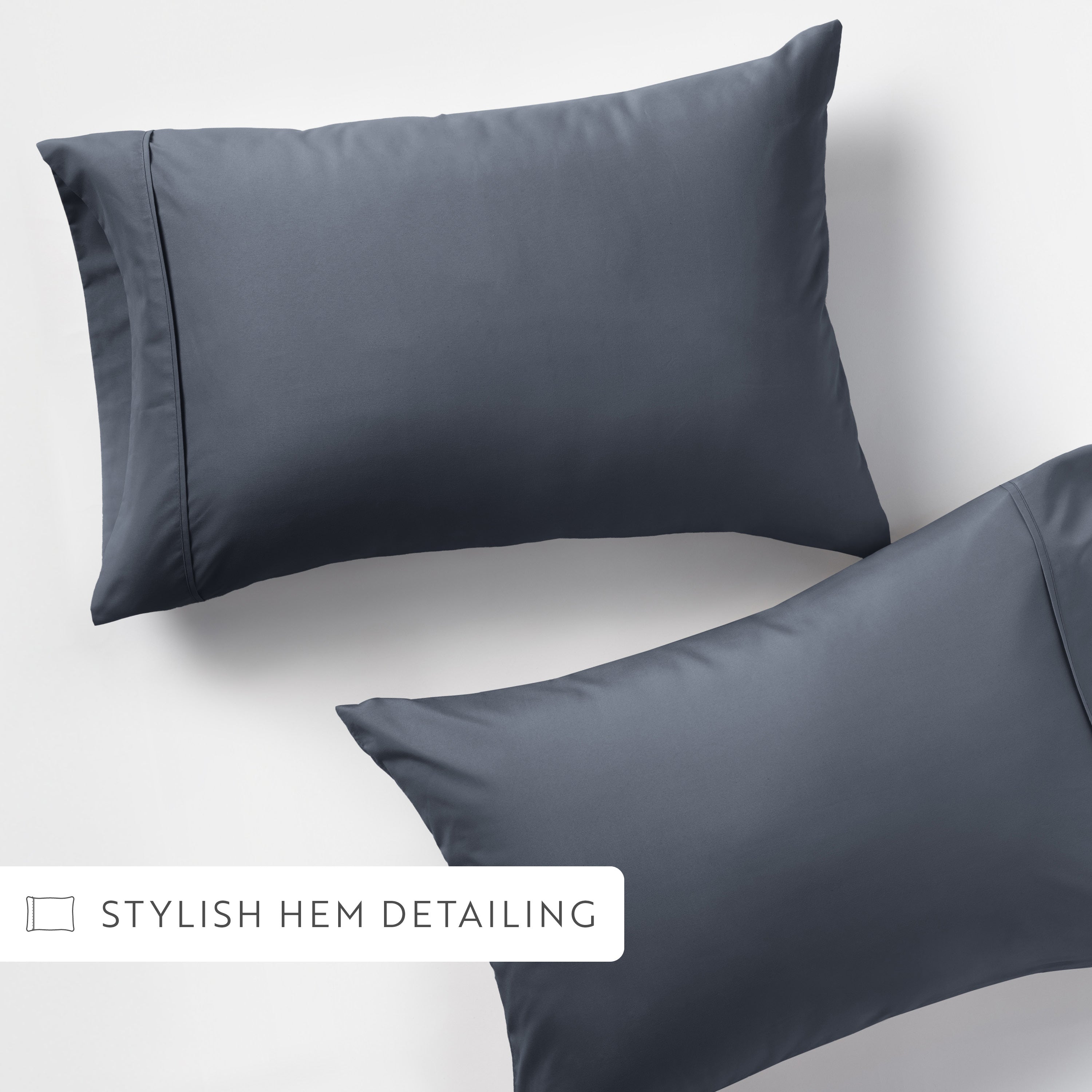 Double Brushed Pillowcase Set