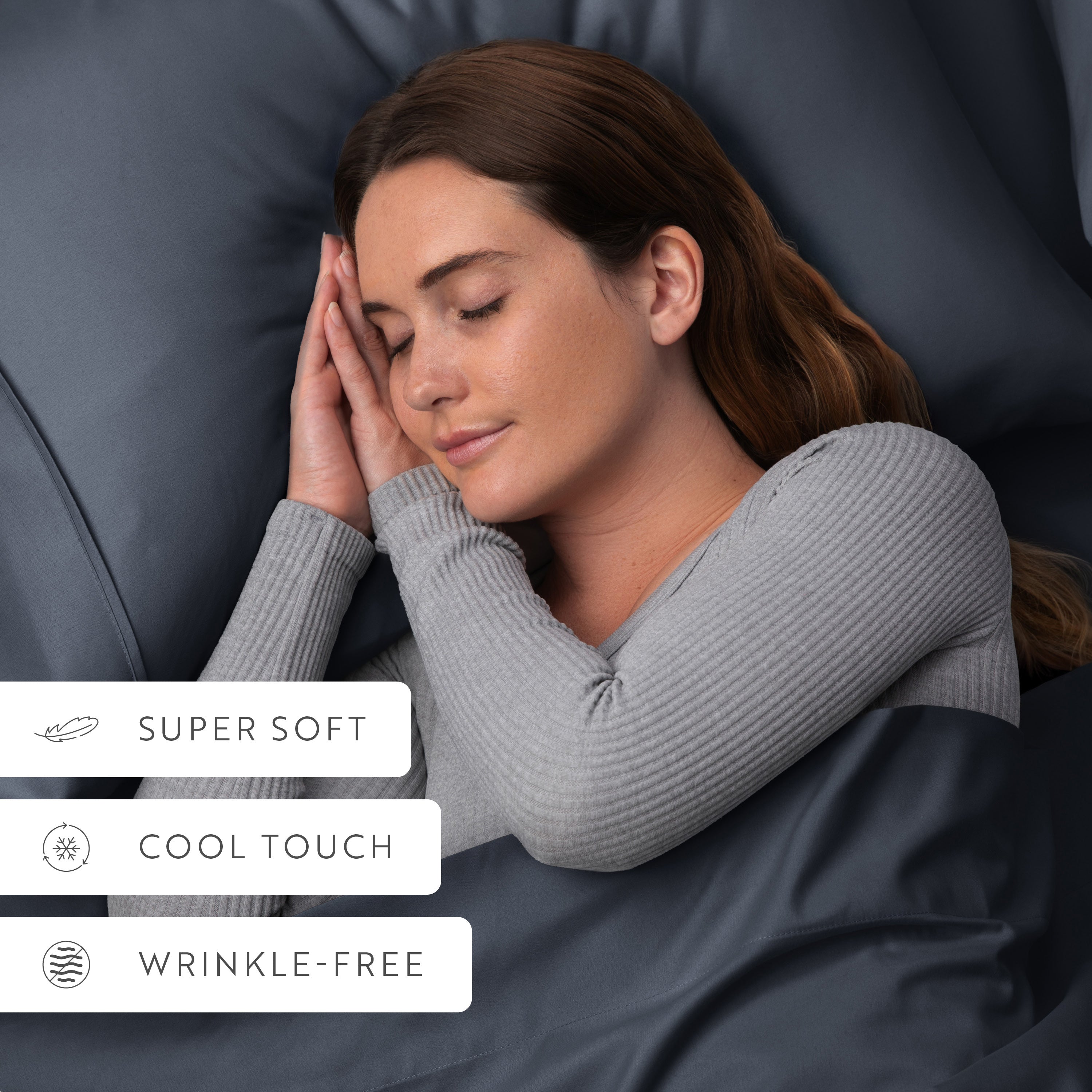 Double Brushed Pillowcase Set