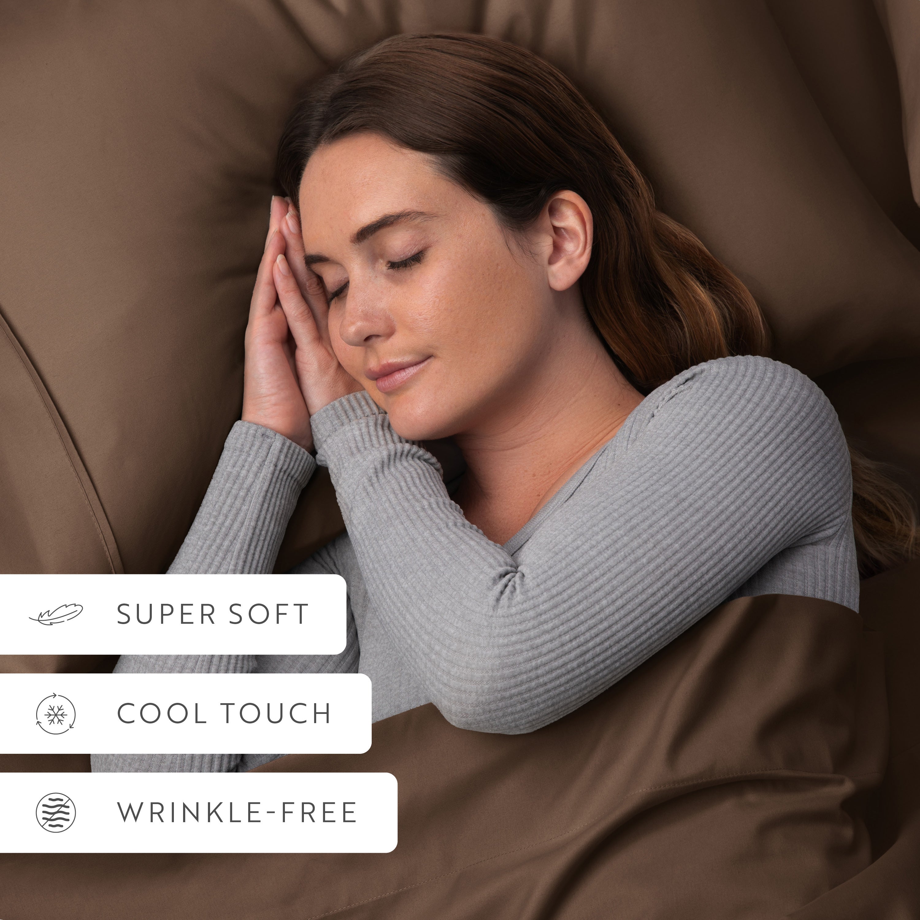 Double Brushed Pillowcase Set