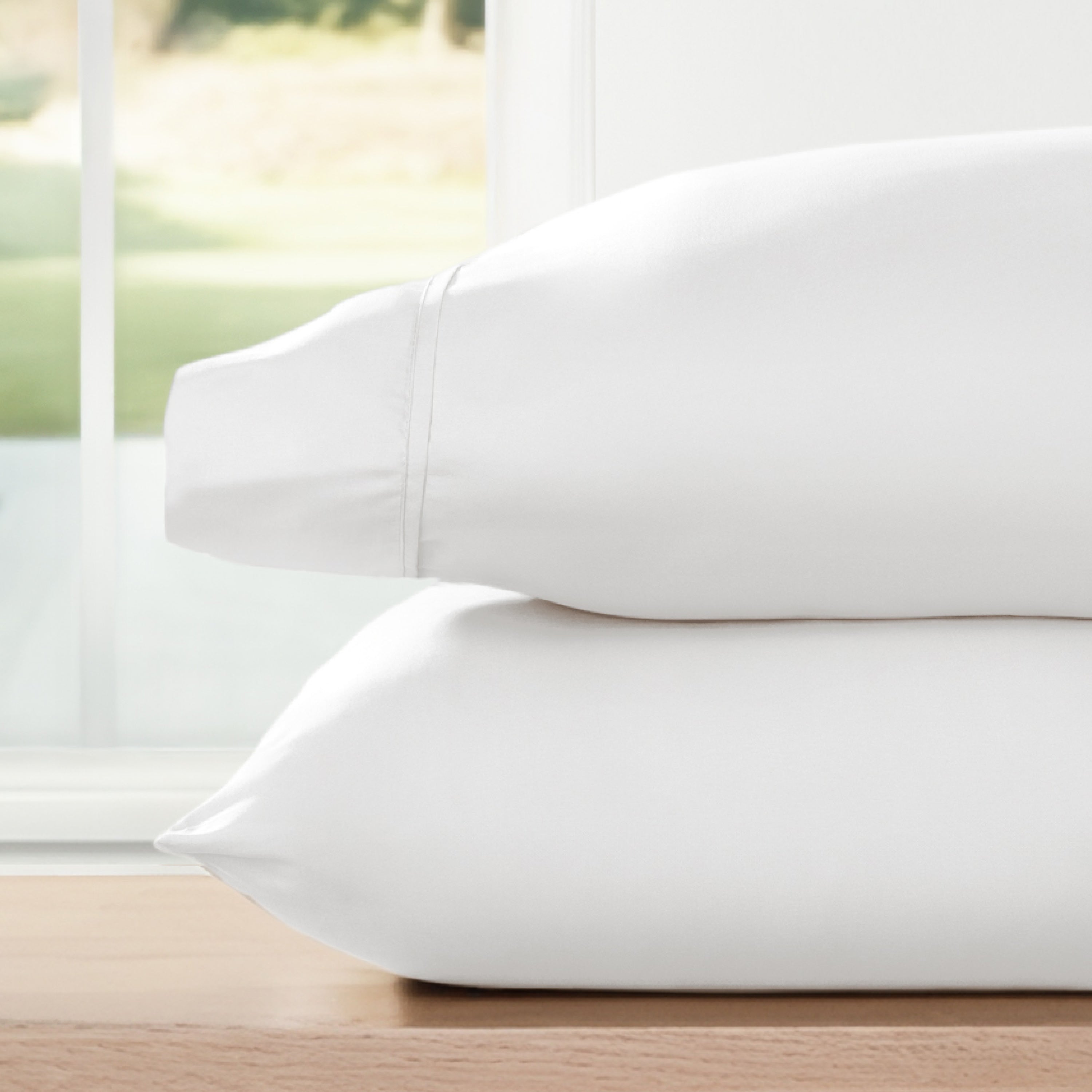 Double Brushed Pillowcase Set