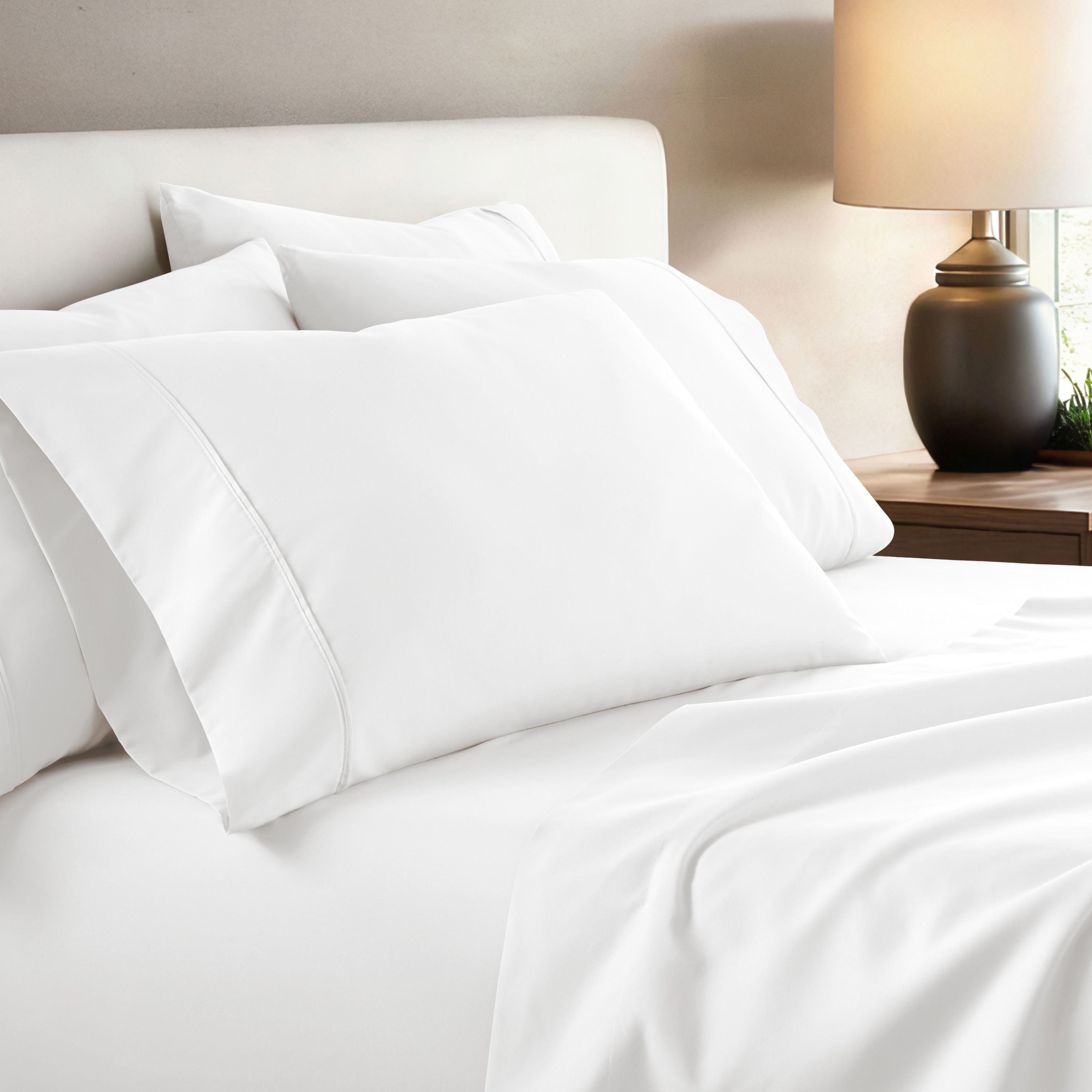 Double Brushed Pillowcase Set