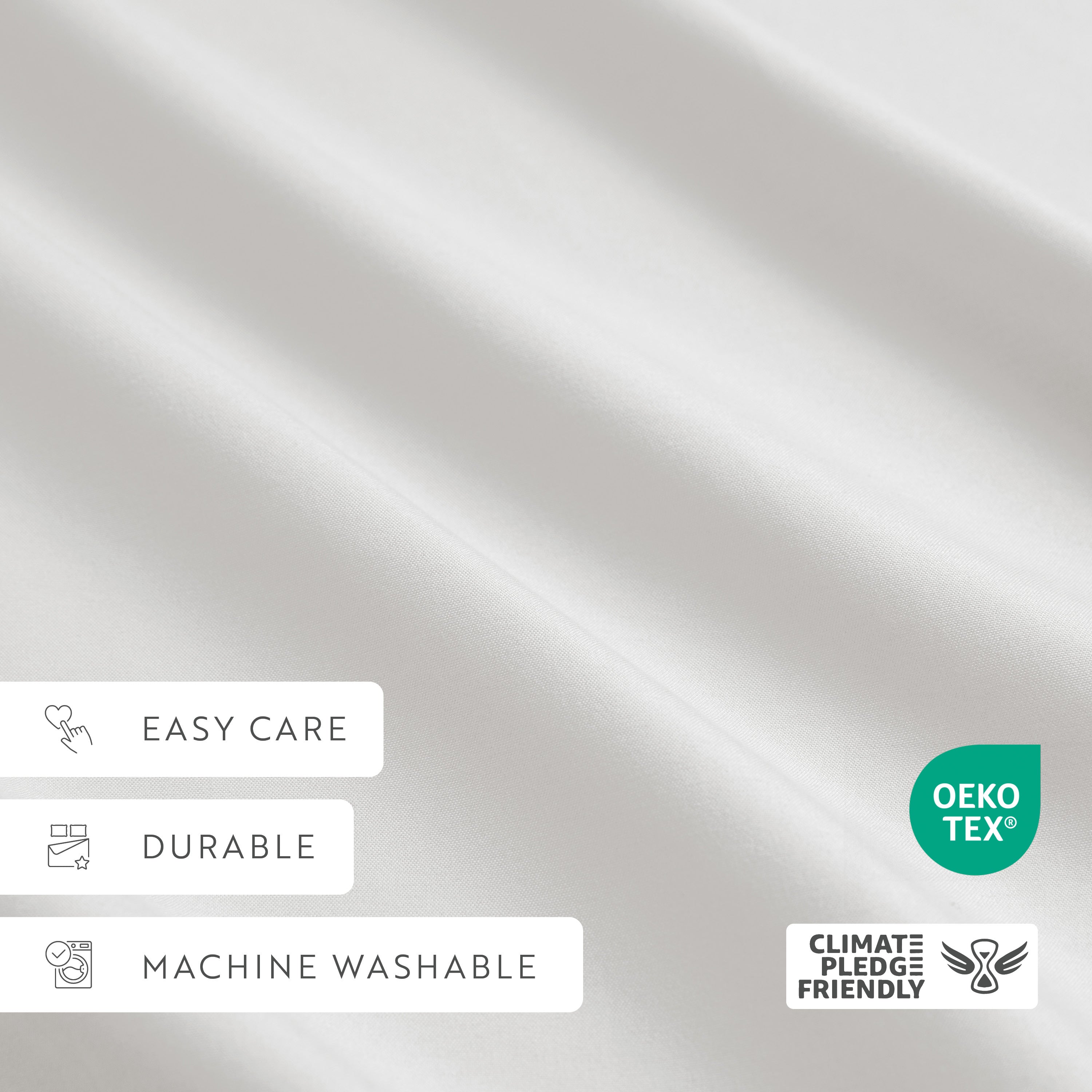 Double Brushed Pillowcase Set