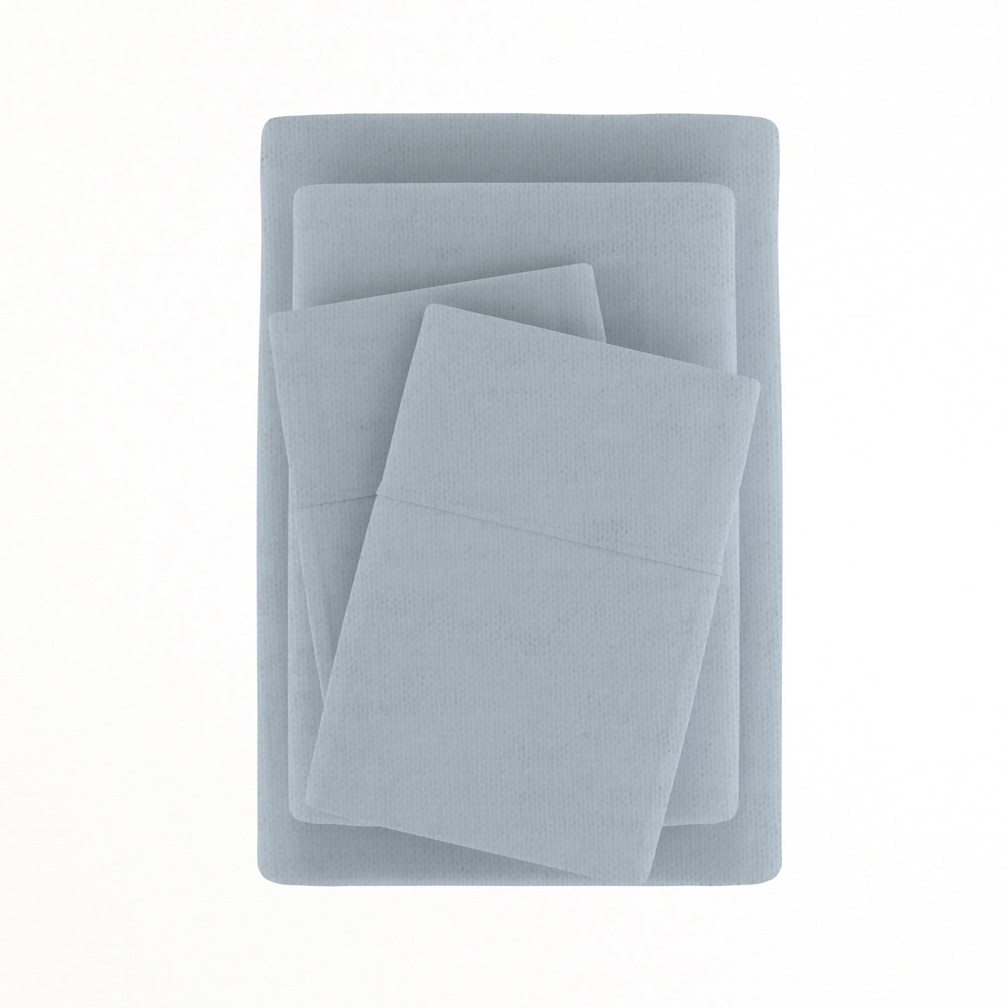 100% Cotton Flannel Sheet Sets in Solid Colors