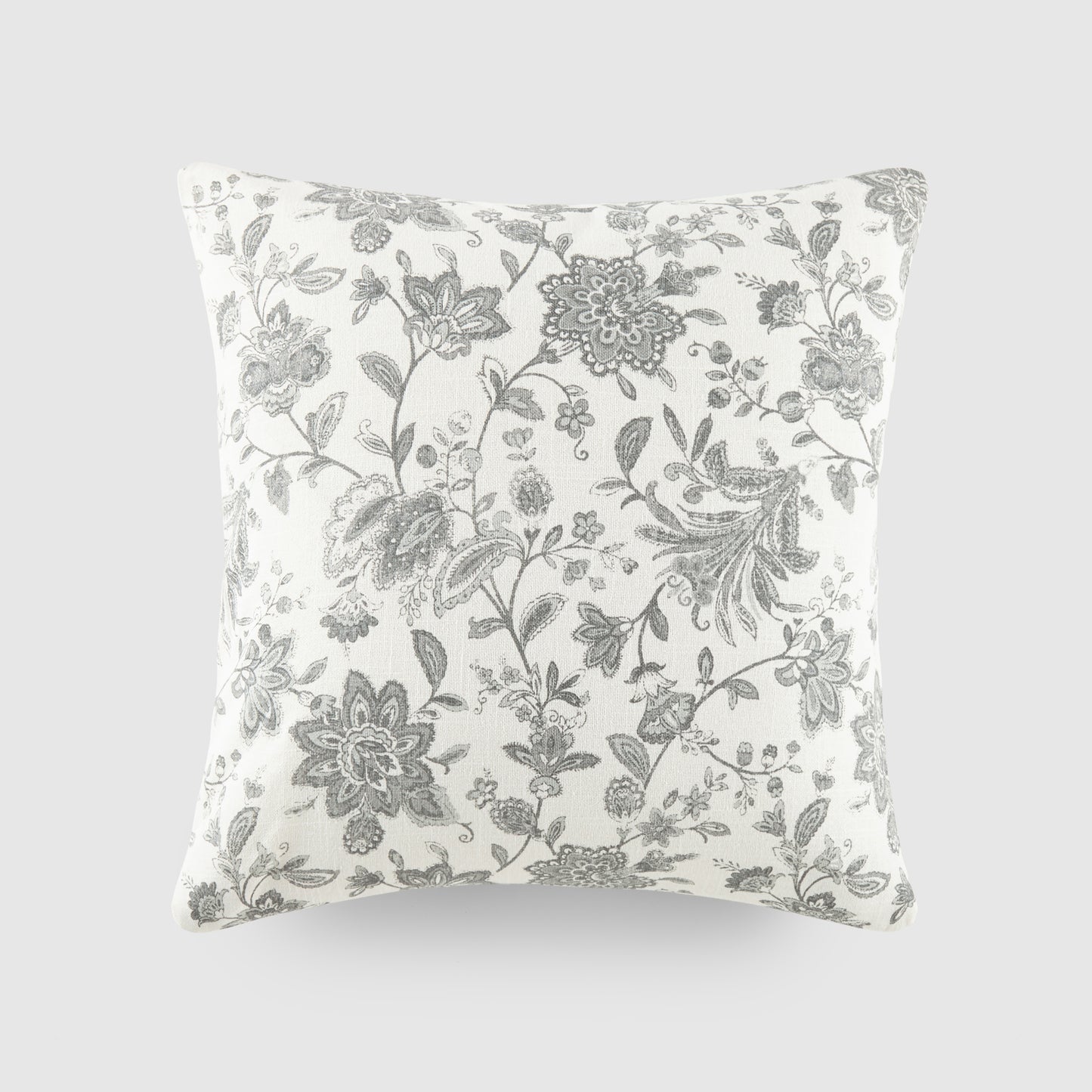 Elegant Patterns Cotton Decor Throw Pillow in Jacobean