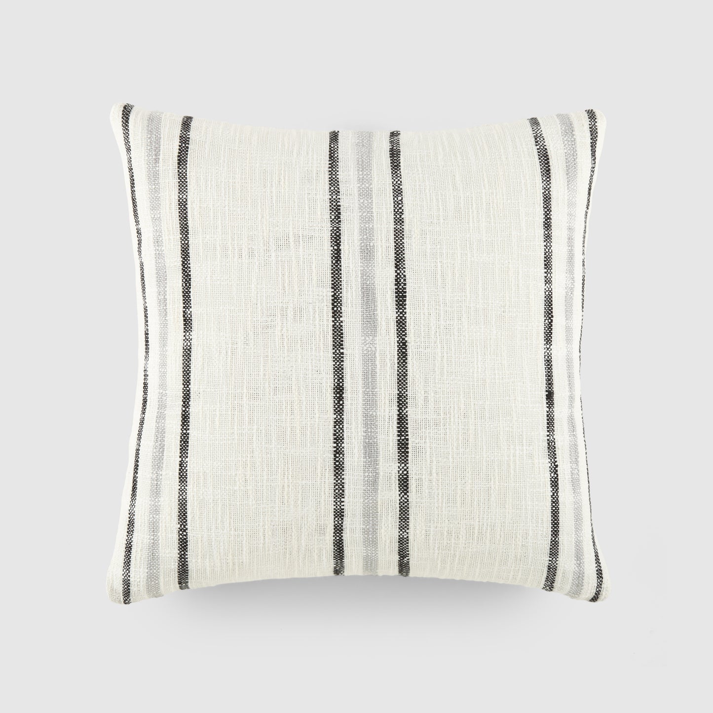 Yarn-Dyed Cotton Decor Throw Pillow in Framed Stripe