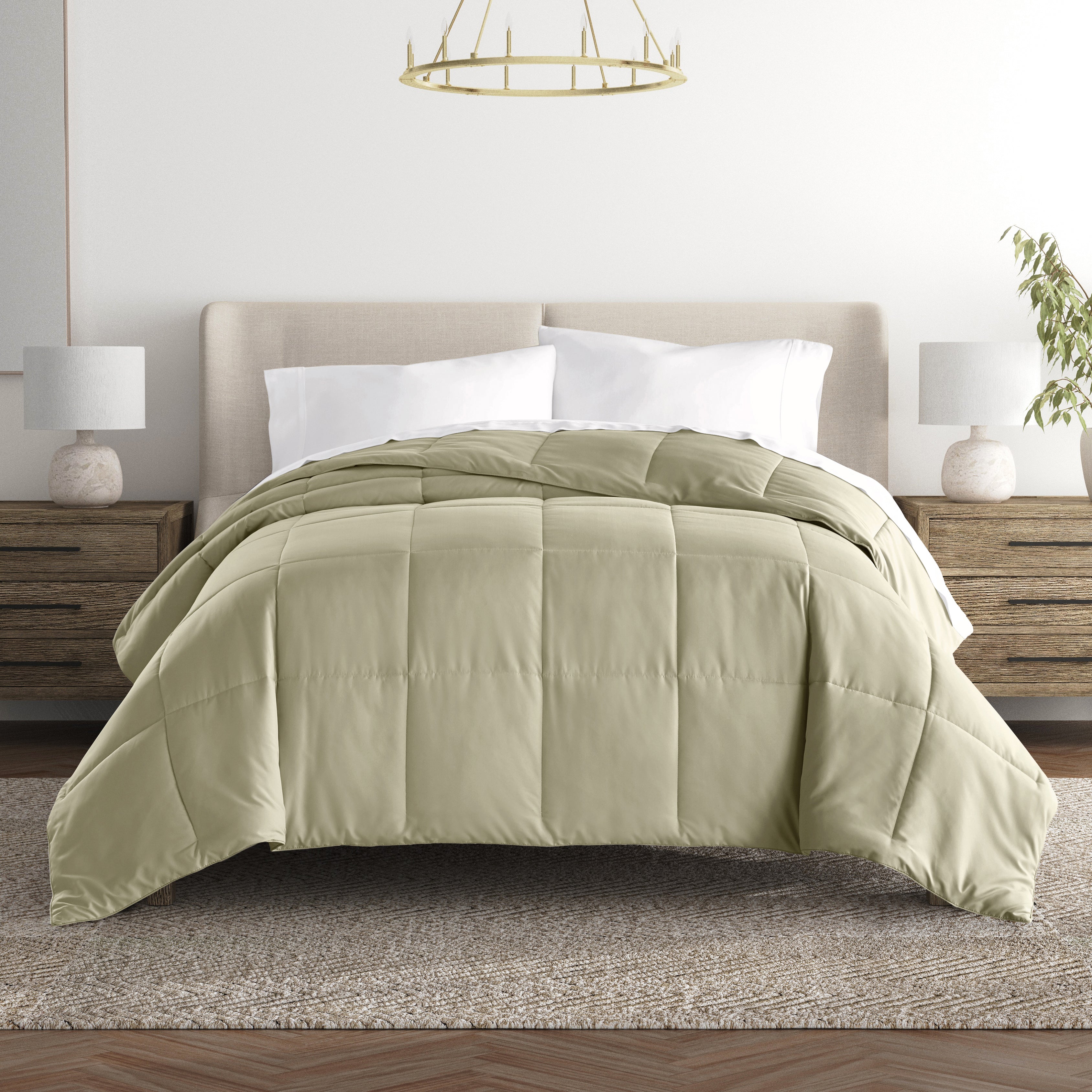 Enchante Home online Down Alternative Climate Comforter, Queen NEW