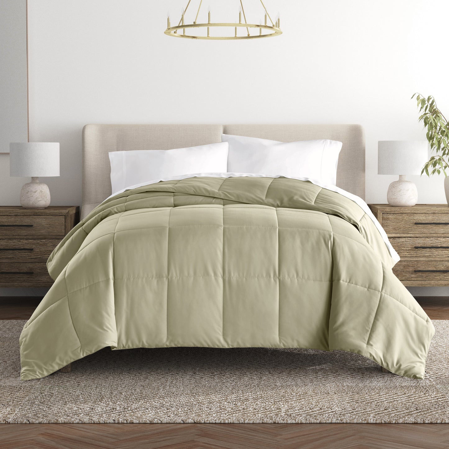 Quilt Coverlet Set All Season Microfiber Modern Ultra Soft Bedding – iEnjoy  Home